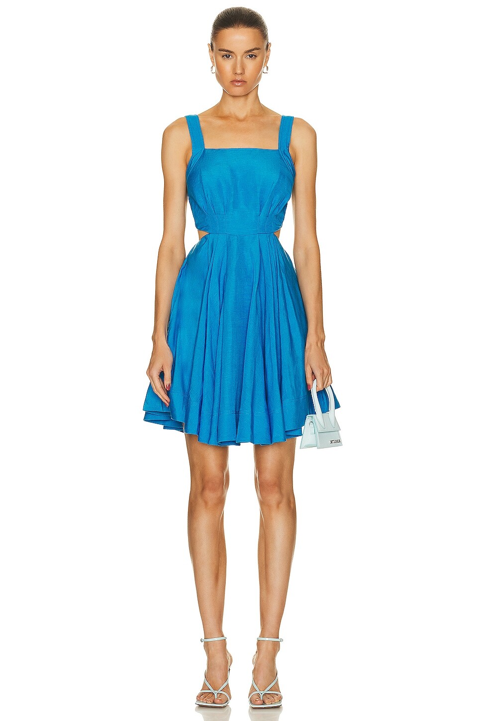

Платье мини Aje Clara Tie Back, цвет Azure Blue