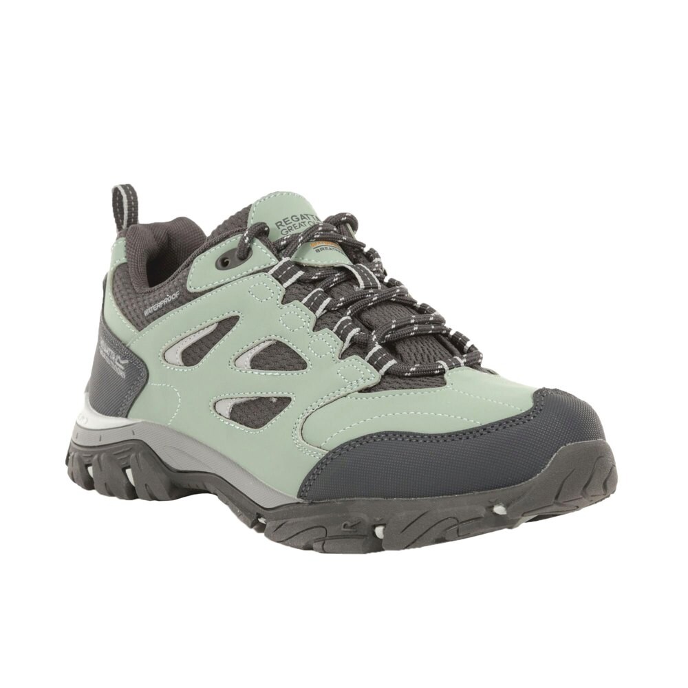 

Походные ботинки Regatta Holcombe Iep Low, зеленый