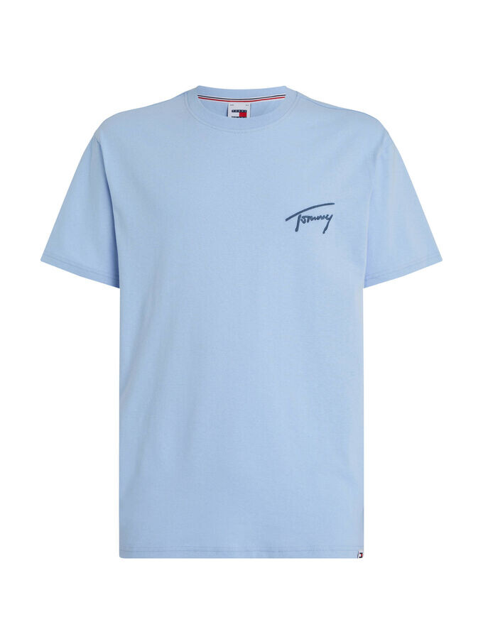

Футболка tjm reg подпись футболка доп Tommy Jeans, синий