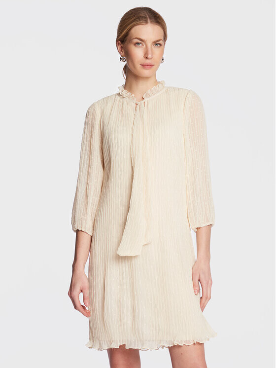 

Платье на каждый день свободного кроя Dkny, экрю