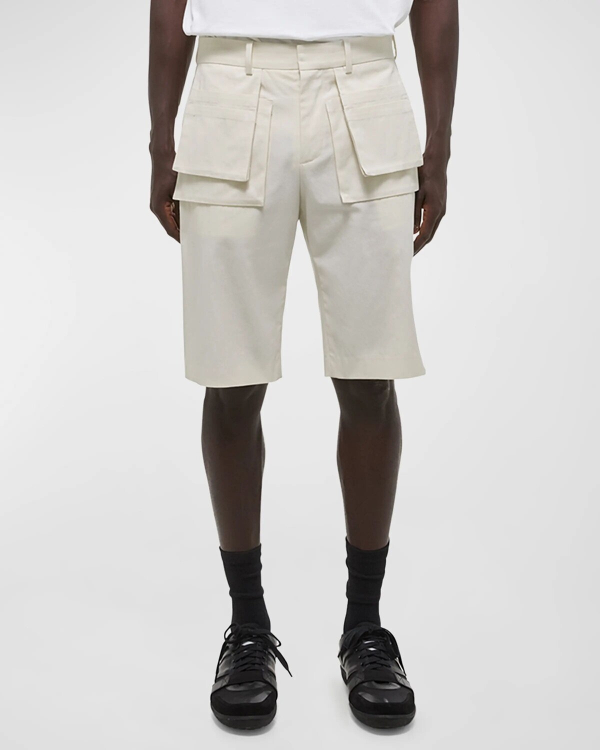 

Мужские длинные шорты карго Helmut Lang, цвет Creme