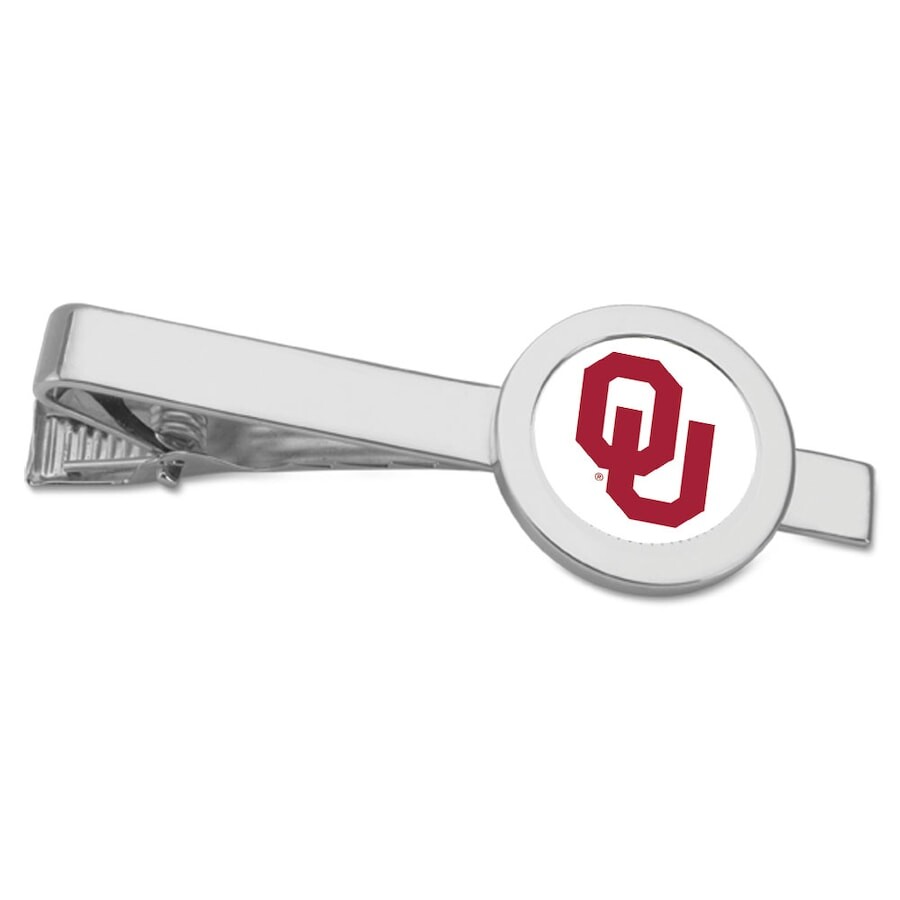 

Галстук Jardine Oklahoma Sooners, серебряный