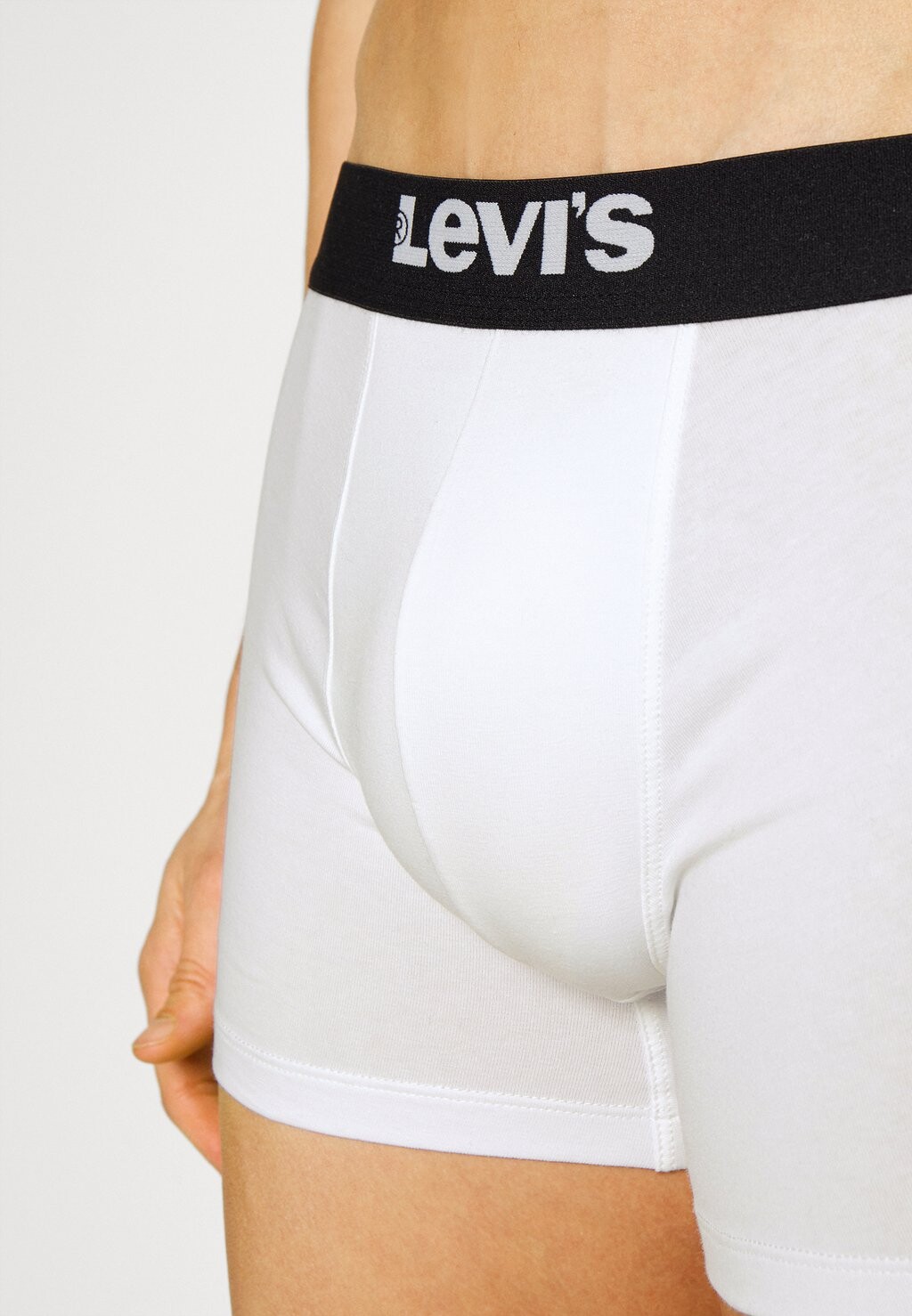

Трусы Solid Basic 2 Pack Levi's, белый/черный