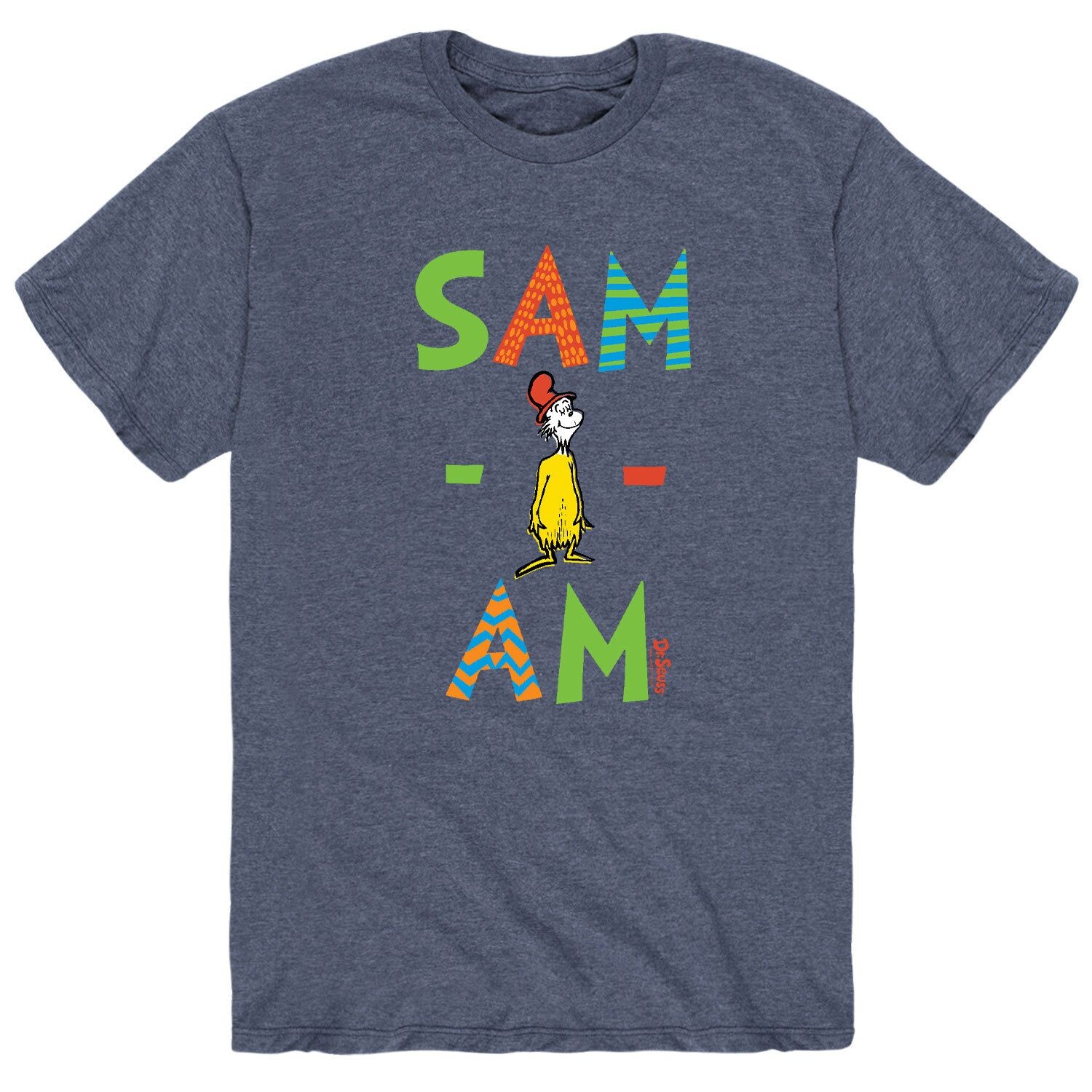 

Мужская футболка Dr. Seuss Sam I Am с рисунком Licensed Character