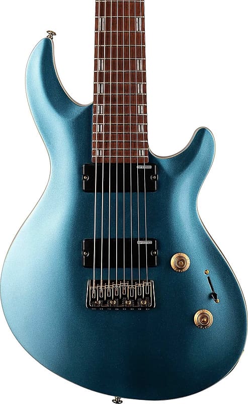 цена Электрогитара ESP LTD JR-208 Javier Reyes Signature 8-String Electric Guitar, Pelham Blue