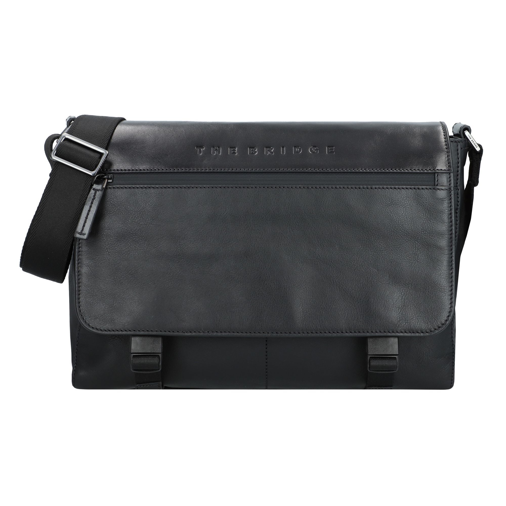 

Сумка для ноутбука The Bridge Damiano n Messenger Leder 37 cm Laptopfach, неро