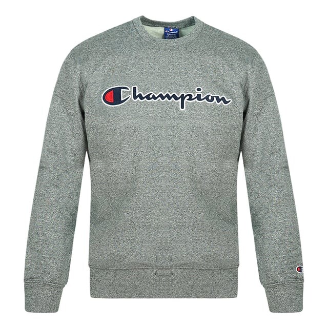 

Светло-Серый свитшот с классическим логотипом и надписью Champion, серый