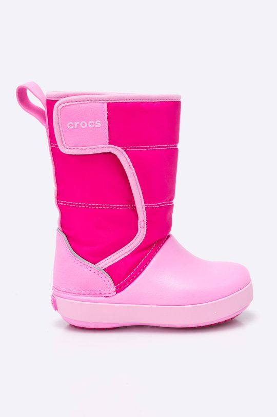 Детская зимняя обувь Lodge Point Crocs, розовый