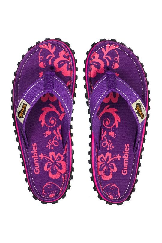 

Шлепанцы Islander Purple Hibiscu Gumbies, фиолетовый