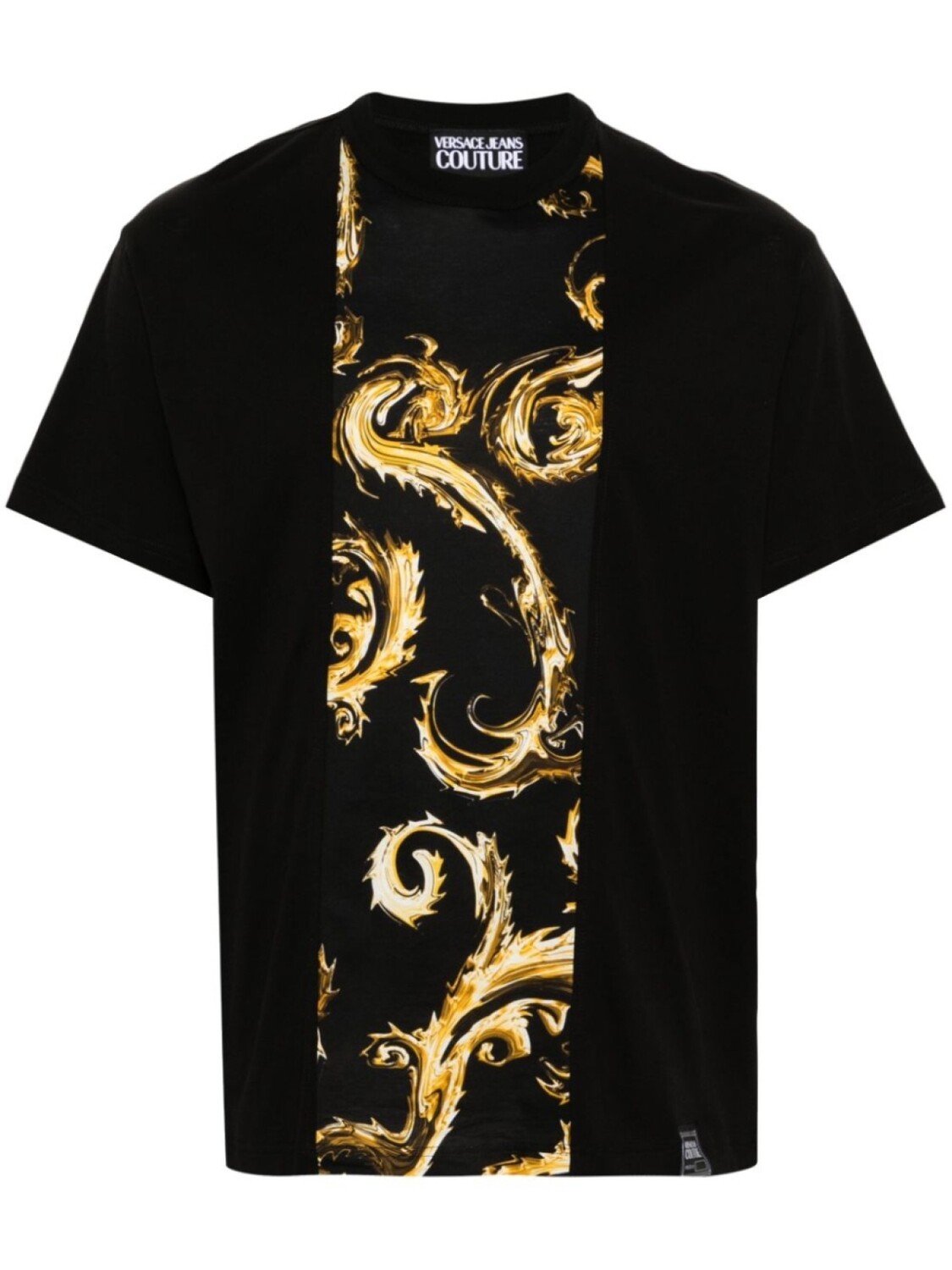 

Versace Jeans Couture футболка с принтом Barocco, черный