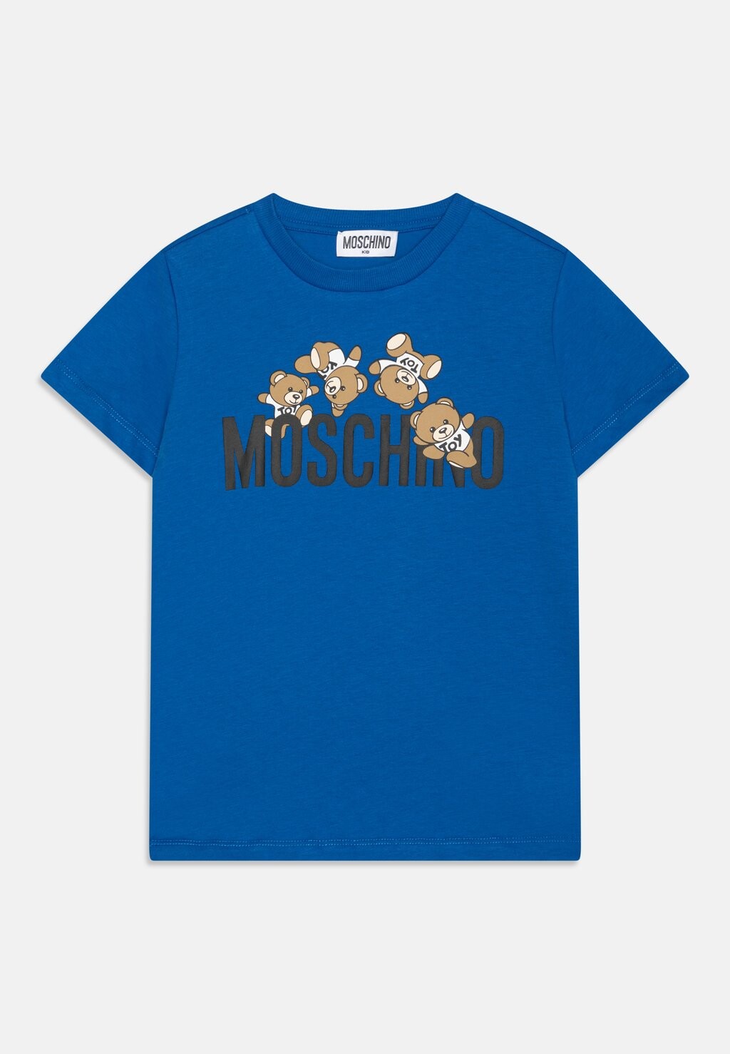 Футболка с принтом Unisex MOSCHINO, цвет victoria blue