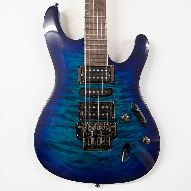 

Электрогитара Ibanez S670QM Electric Guitar - Sapphire Blue