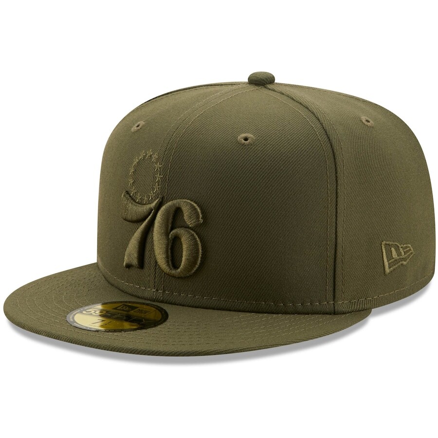 

Бейсболка New Era Philadelphia 76Ers, оливковый