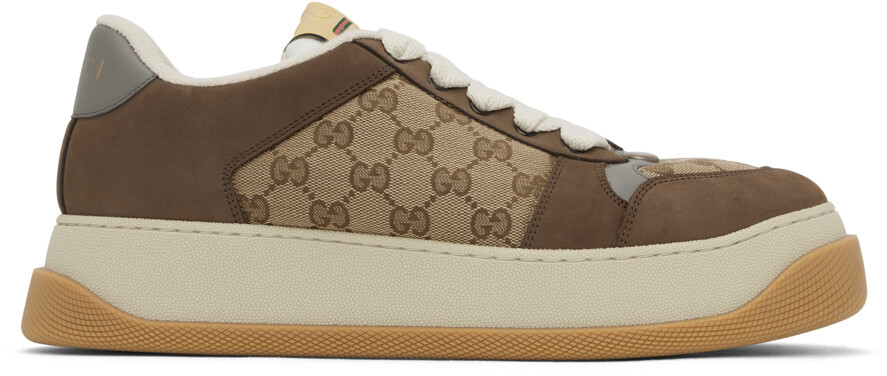 

Коричневые кроссовки Screener GG Gucci, Коричневый