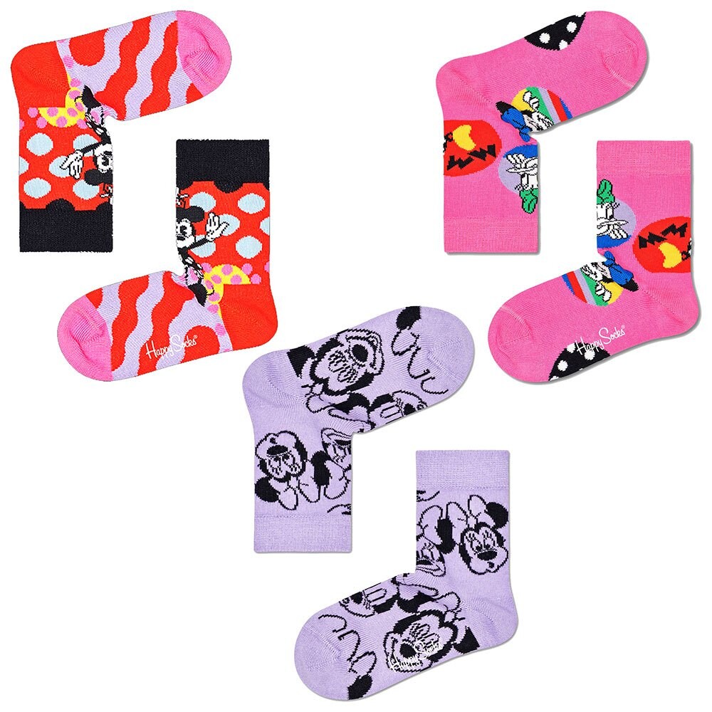

Носки Happy Disney Minnie 3 Units, разноцветный