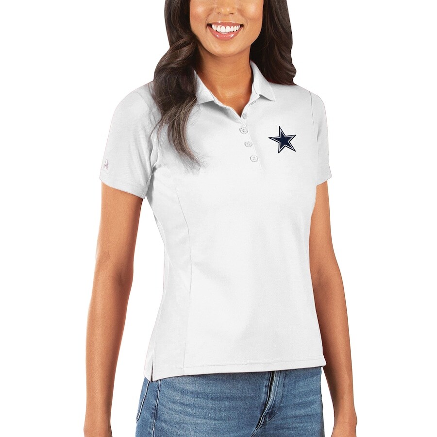 

Поло с коротким рукавом Antigua Dallas Cowboys, белый
