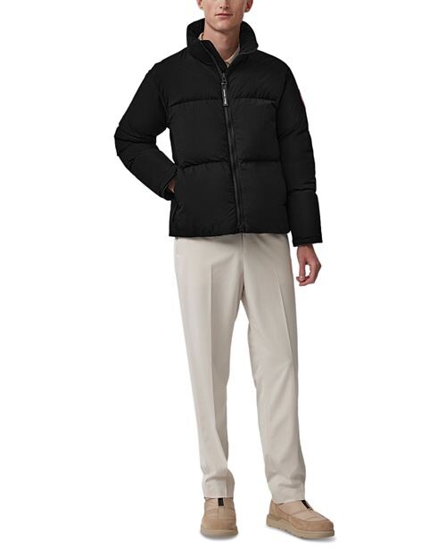 

Стеганый пуховик на молнии Lawrence Canada Goose, цвет Black