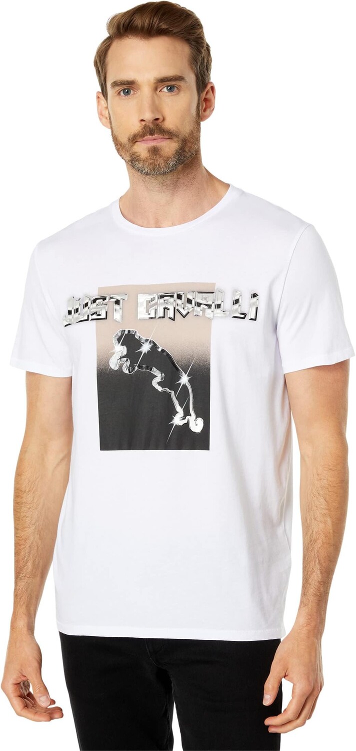 

Футболка Just Cavalli S03GC0683, цвет Optical White