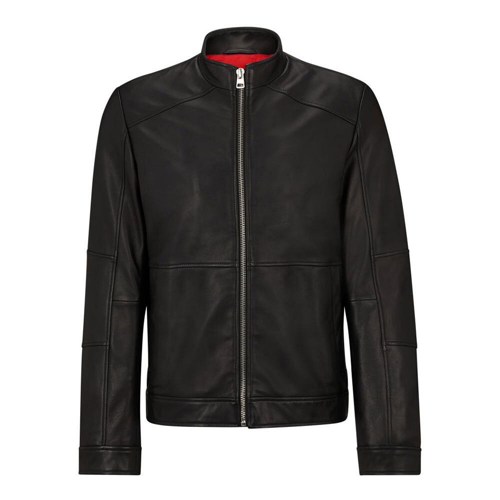 

Куртка HUGO Lokis 10229169 Leather, черный