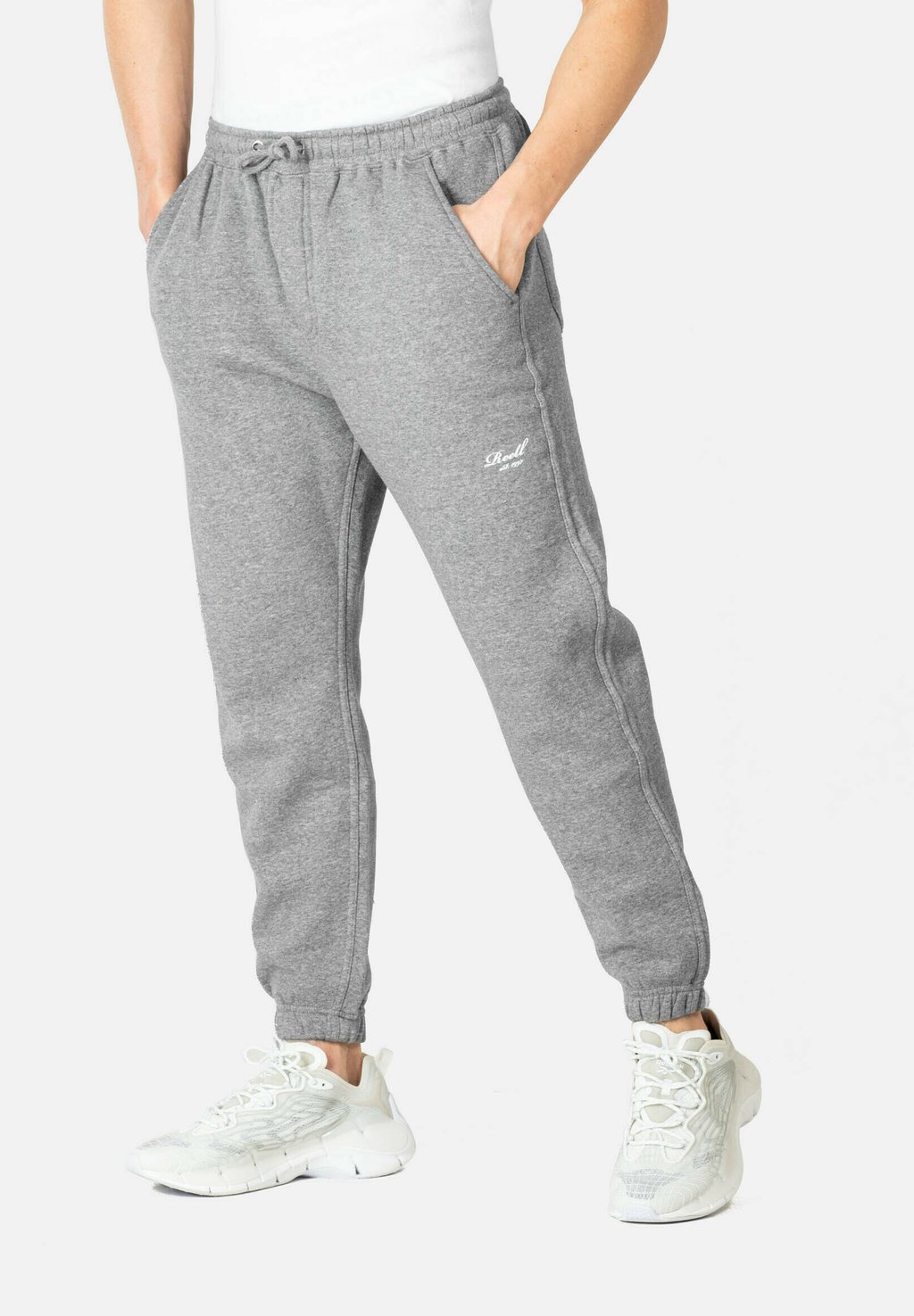 Спортивные брюки LOGO Reell, цвет grey melange