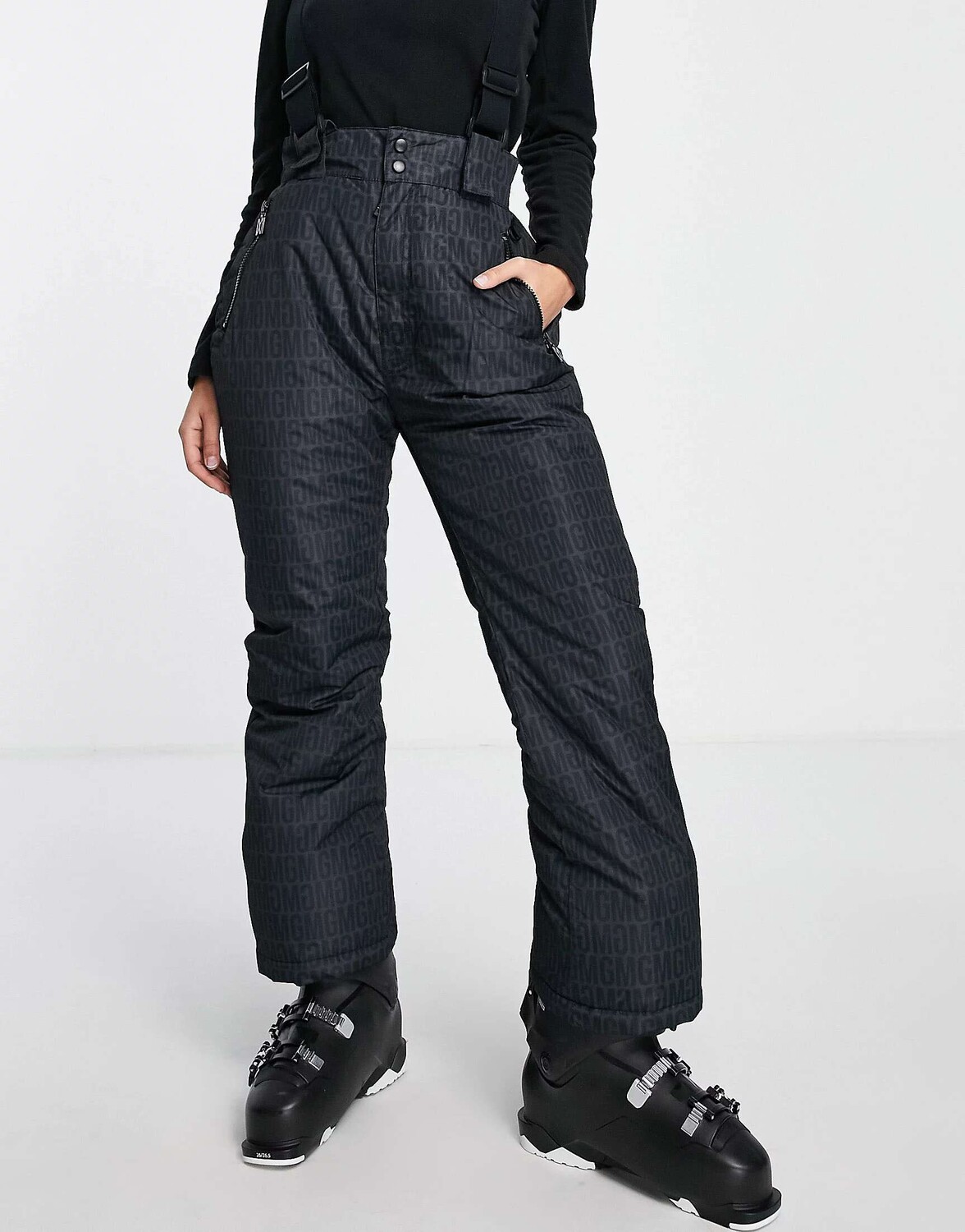 

Черные сноубордические брюки Missguided Ski
