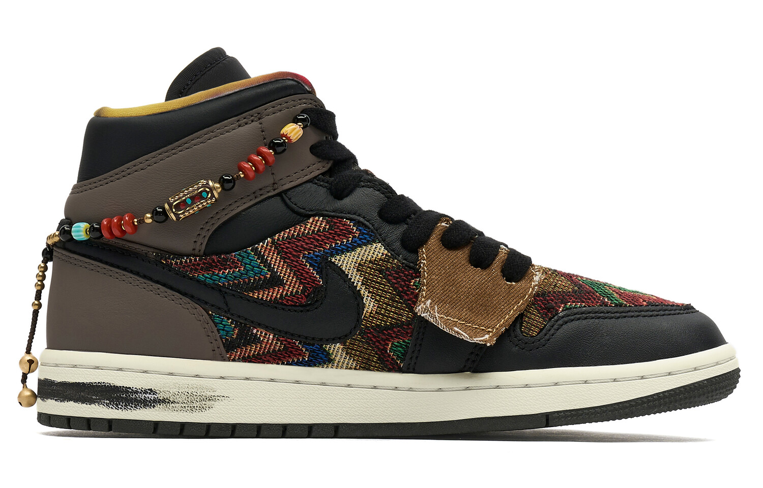 

Jordan Air Jordan 1 винтажные баскетбольные кроссовки мужские, Black-brown