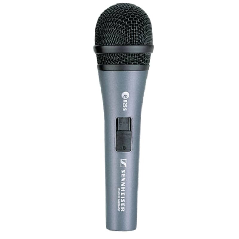 

Динамический вокальный микрофон Sennheiser e825-S Handheld Cardioid Dynamic Microphone with On / Off Switch