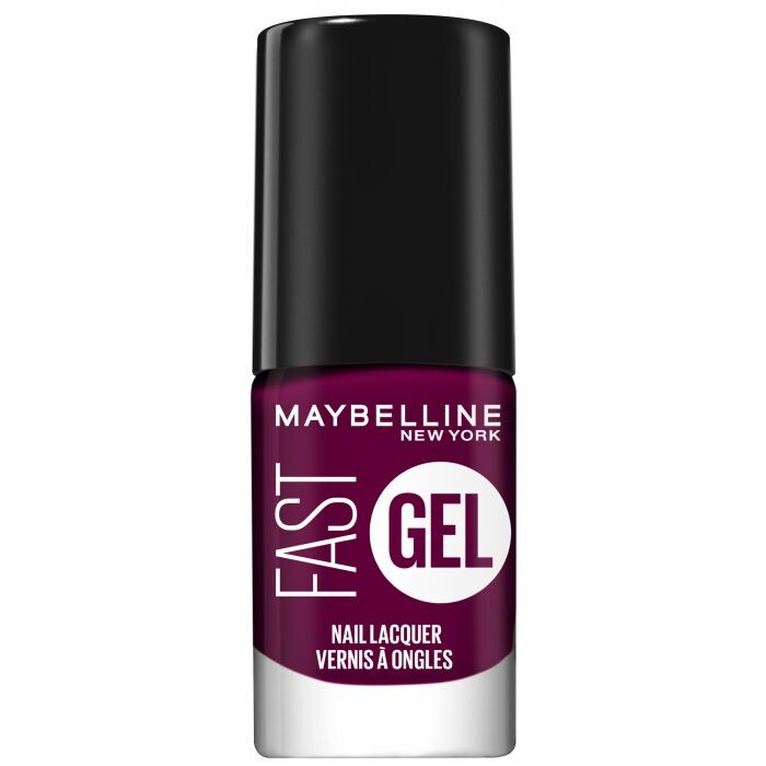 Лак для ногтей Esmalte de Uñas Fast Gel Maybelline New York, 09 Party Plum классические базы maybelline new york верхнее покрытие для ногтей эффект геля dr rescue