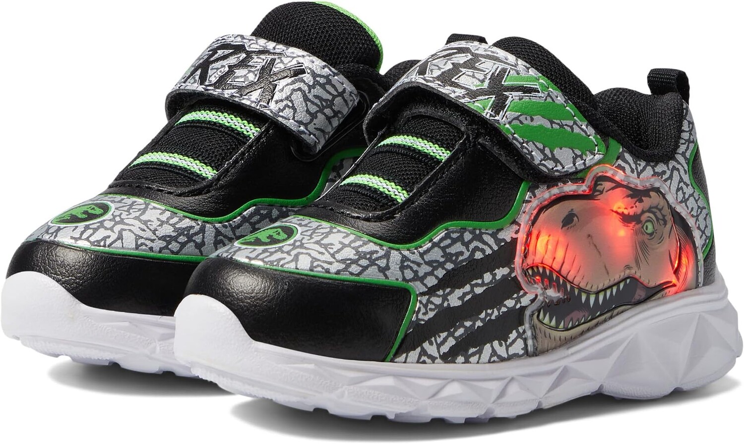 

Кроссовки Universal Jurassic World Light-Up Sneaker JPS322 Favorite Characters, цвет Silver