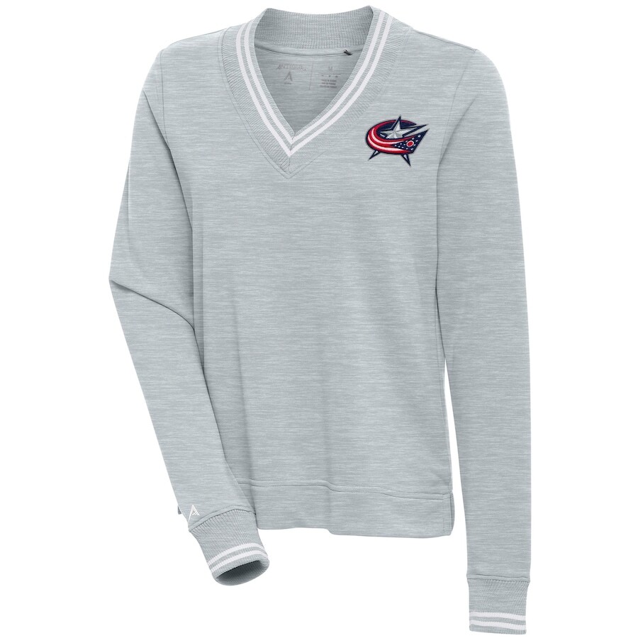 

Куртка Antigua Columbus Blue Jackets, серый