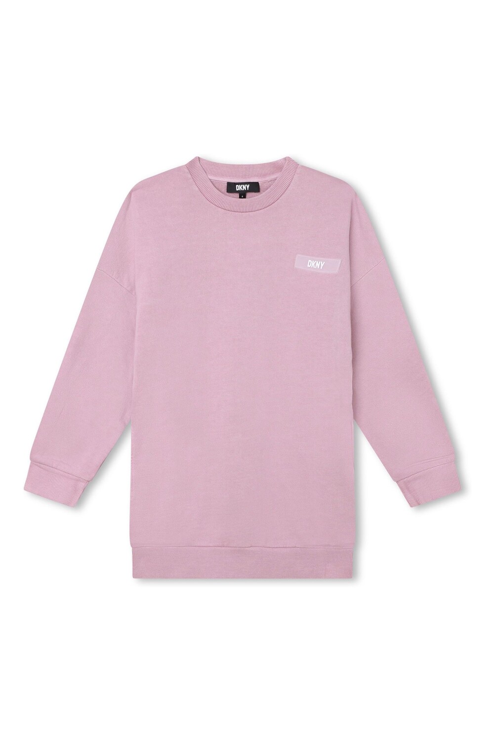 

Фиолетовое платье с логотипом DKNY, фиолетовый