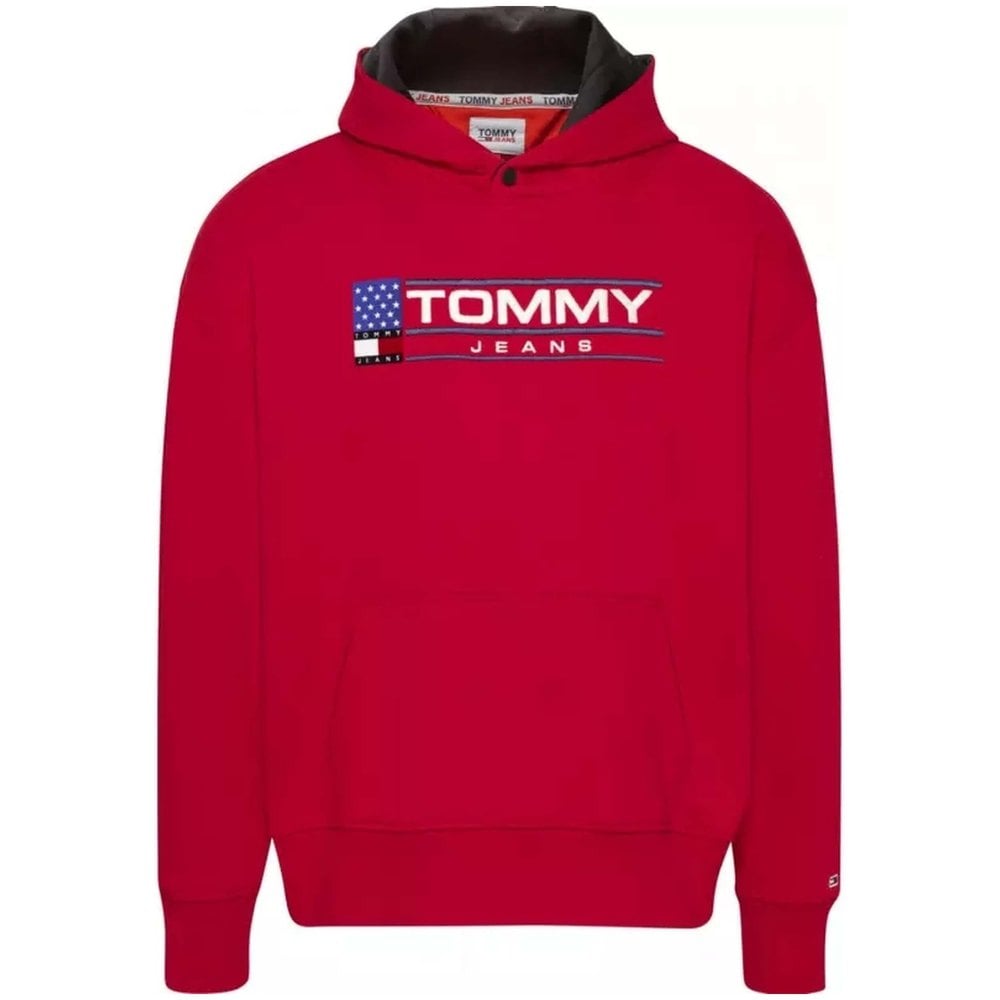 

Худи Tommy Jeans Modern Sport, красный