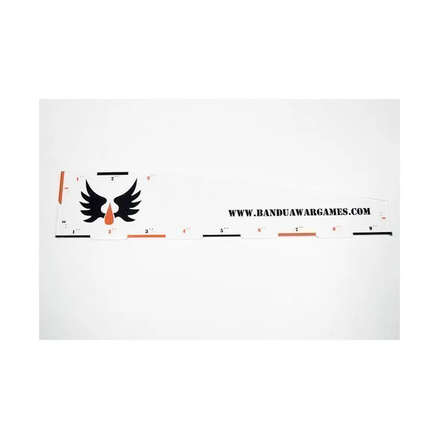 

9-дюймовая линейка — кровавая, Gaming Accessories - Warhammer (Bandua Wargames)