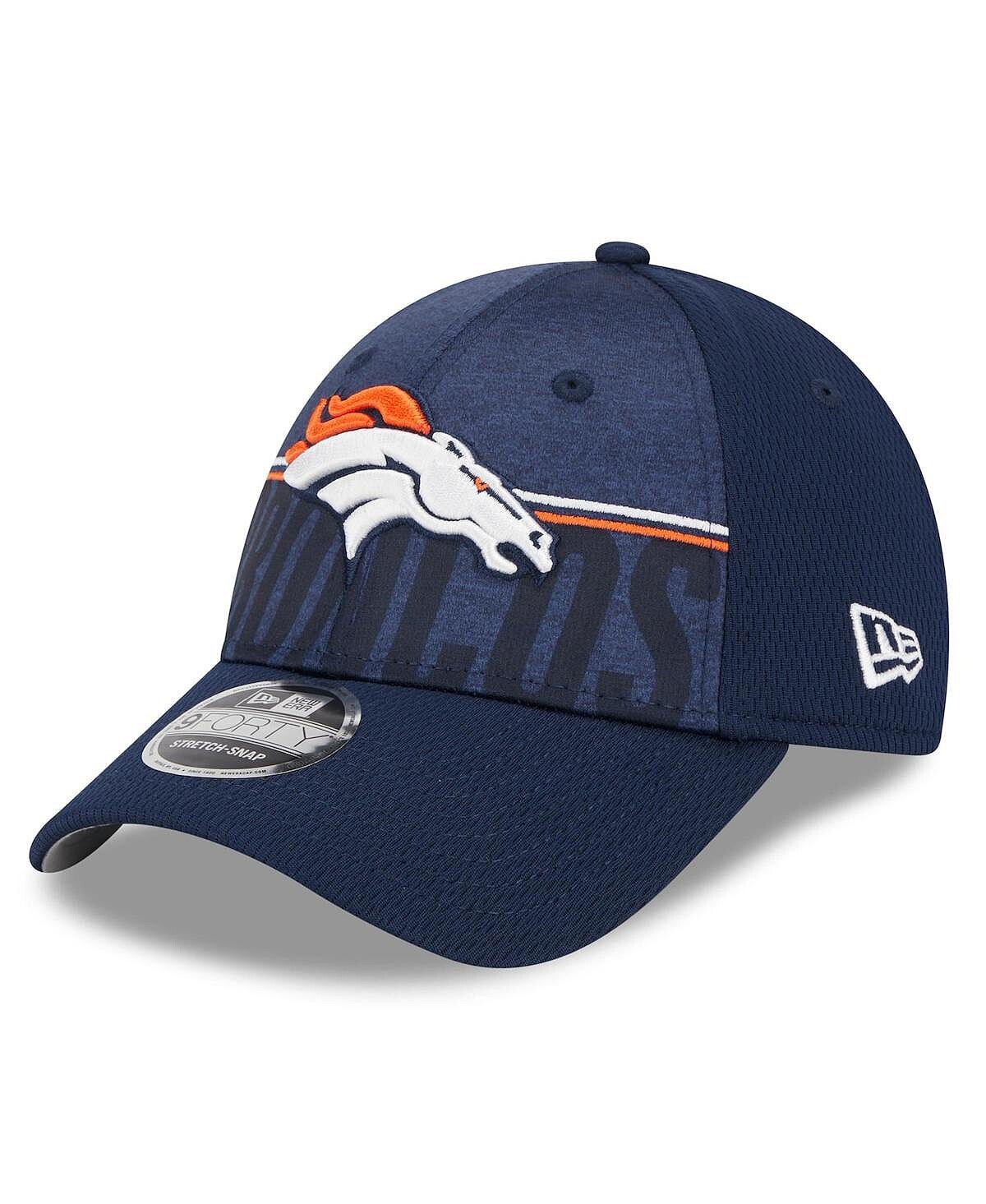 

Мужская темно-синяя регулируемая кепка Denver Broncos 2023 NFL Training Camp 9FORTY New Era