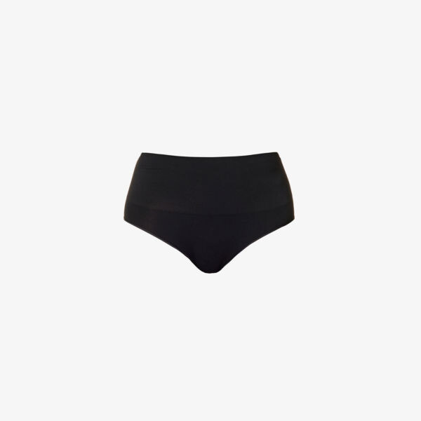 

Трусики EcoCare из эластичной ткани с высокой посадкой Spanx, черный