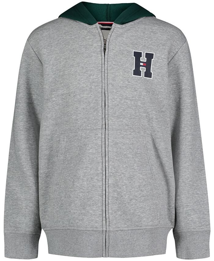 

Толстовка на молнии спереди Tommy Hilfiger, серый