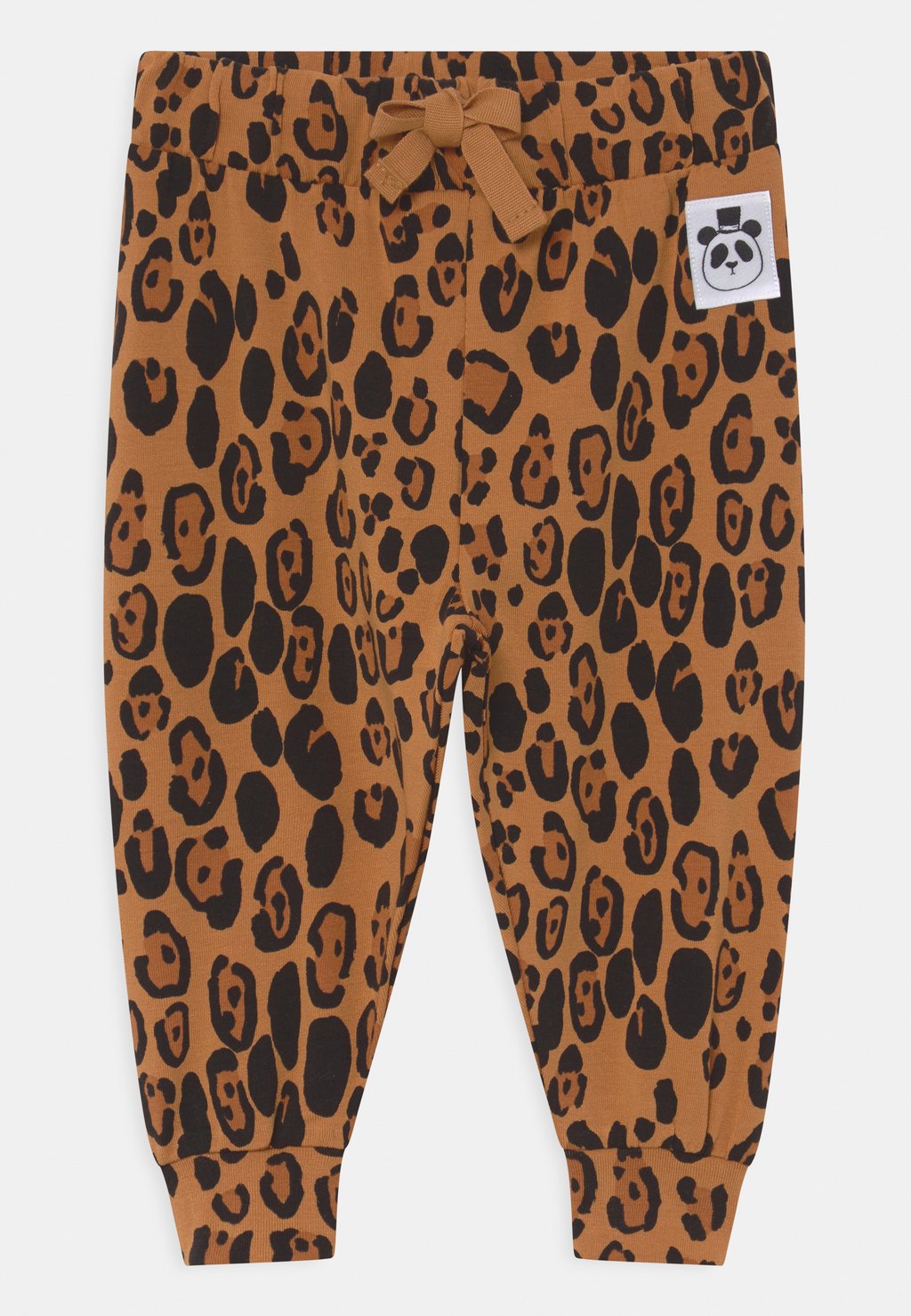 

Брюки Basic Leopard Trousers Unisex Mini Rodini, бежевый