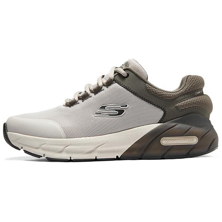 

Кроссовки мужские с низким верхом серо-коричневые Skechers