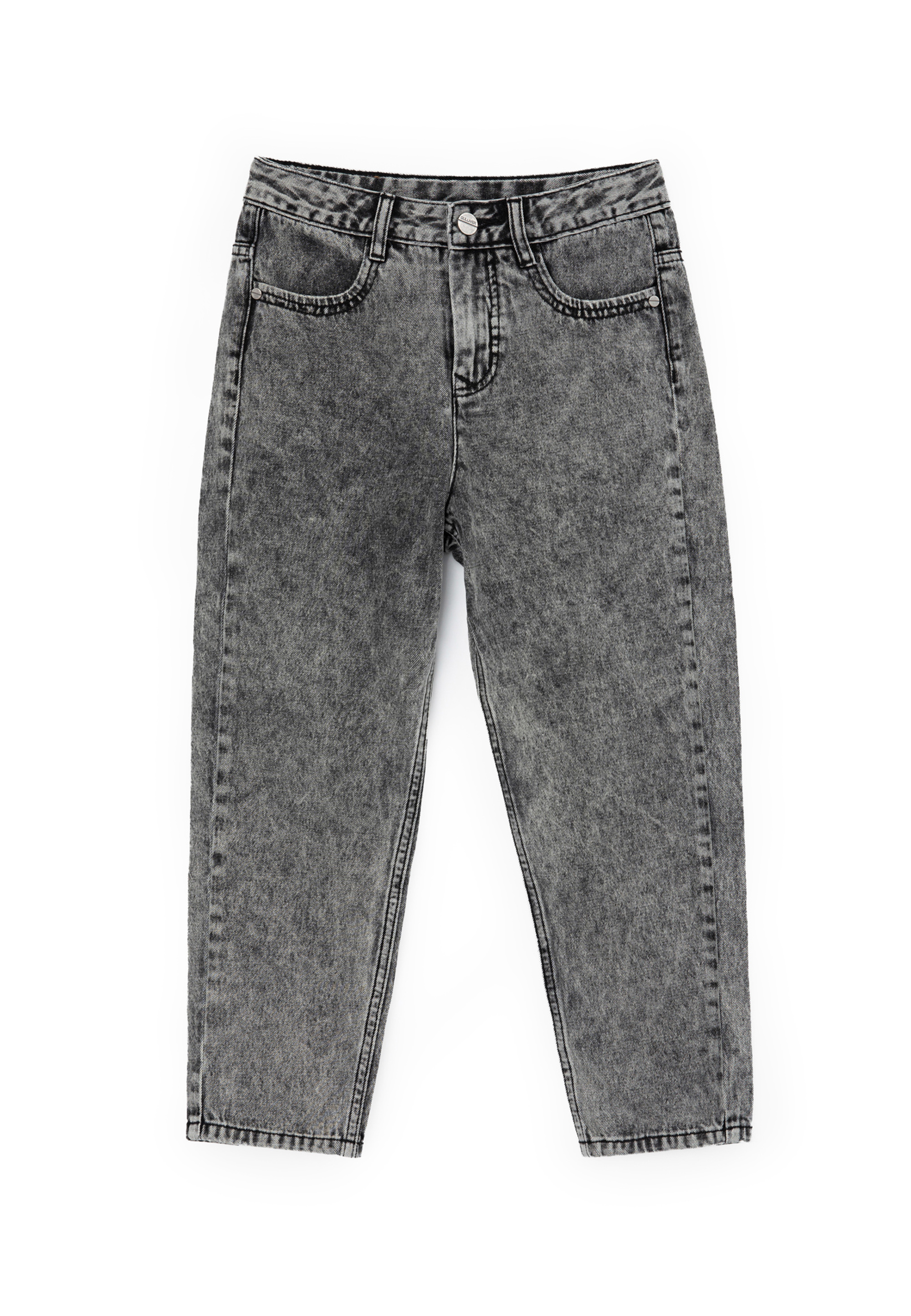 Джинсы Gulliver, серый джинсы gulliver размер 92 серый