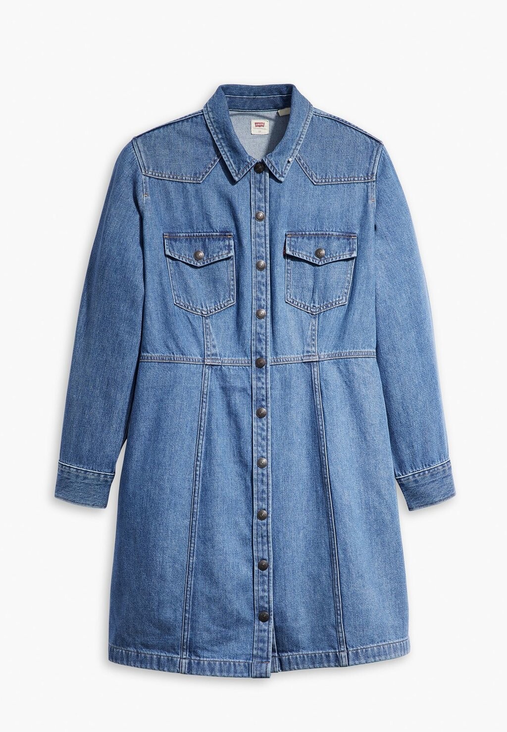 

Джинсовое платье FLYNN WESTERN DRESS Levi's, синий деним