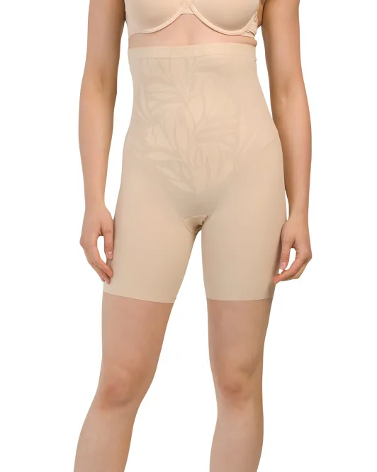 

Тонкие штаны Fit Sense с высокой талией и бедрами Maidenform, цвет Transparent