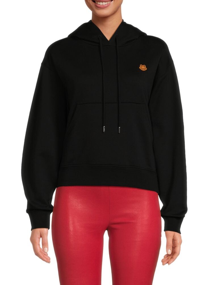 

Свободная толстовка с принтом Tiger Crest Kenzo, черный