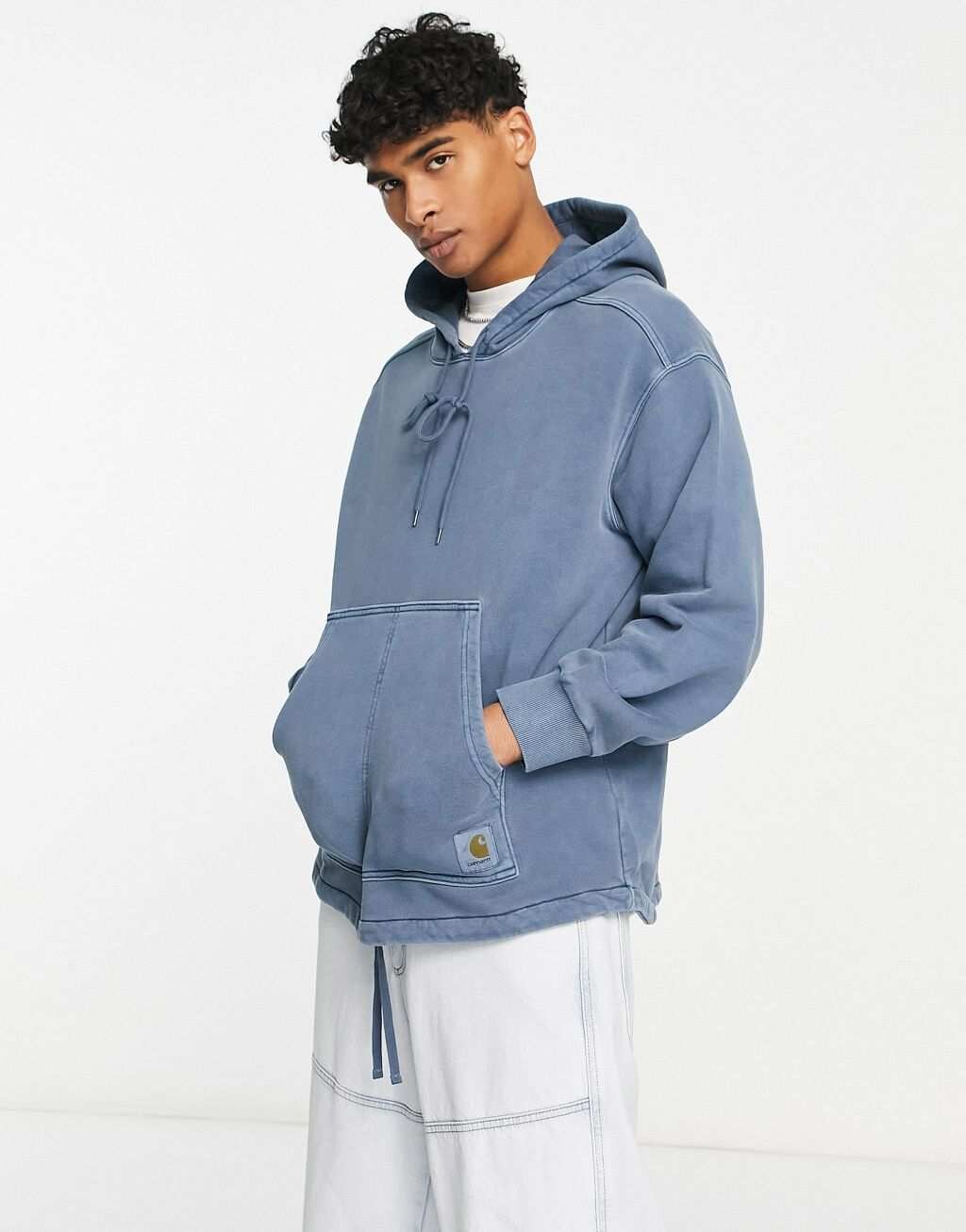 

Голубая худи Carhartt WIP arling