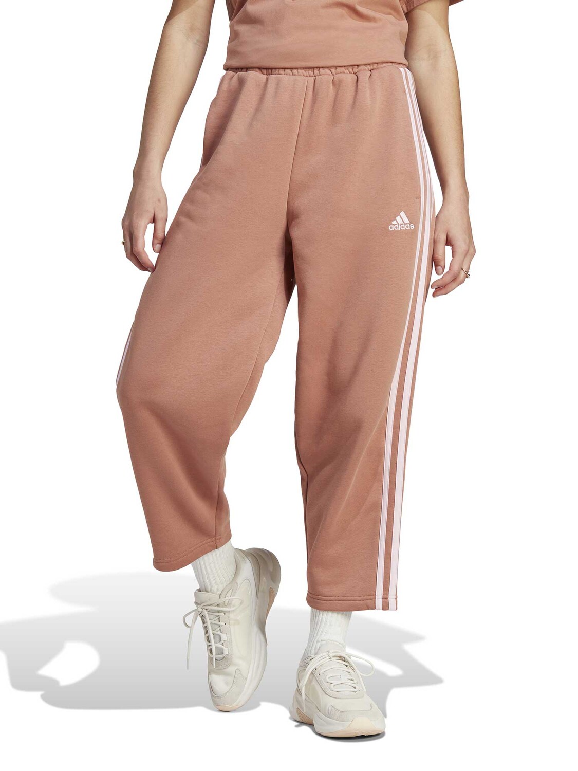 

Спортивные брюки Adidas Sportswear Essentials 3-S Open Hem Fleece, розовый