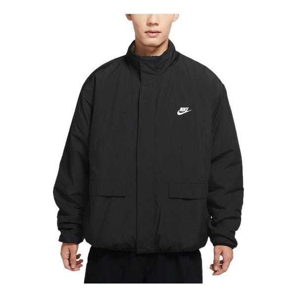 Куртка Nike Club Fleece 2-way jacket 'Black Camouflage', черный куртка nike club winter half zip fleece jacket black purple dq4881 010 черный