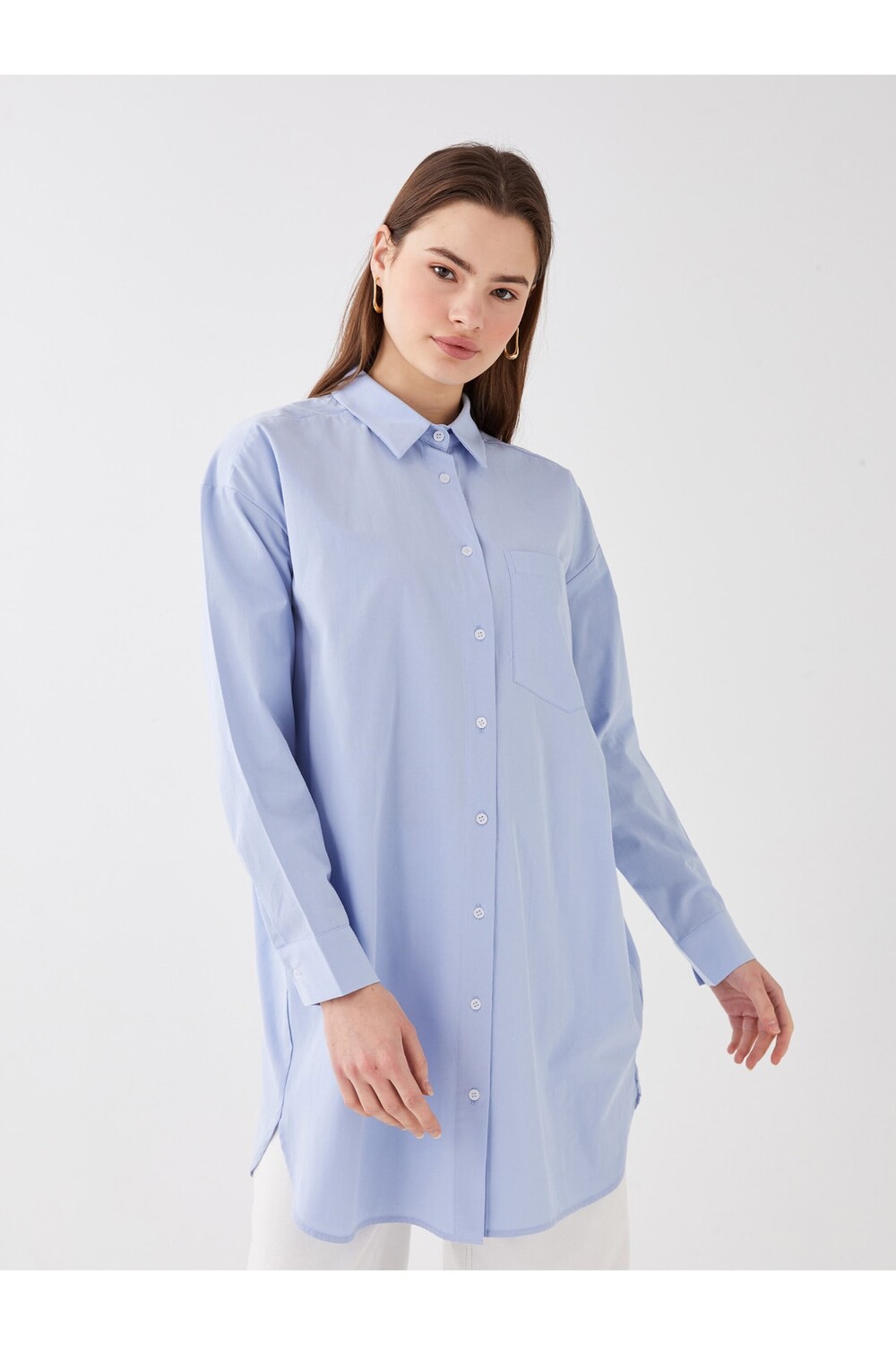 

Туника - Синий - Oversize LC Waikiki, синий