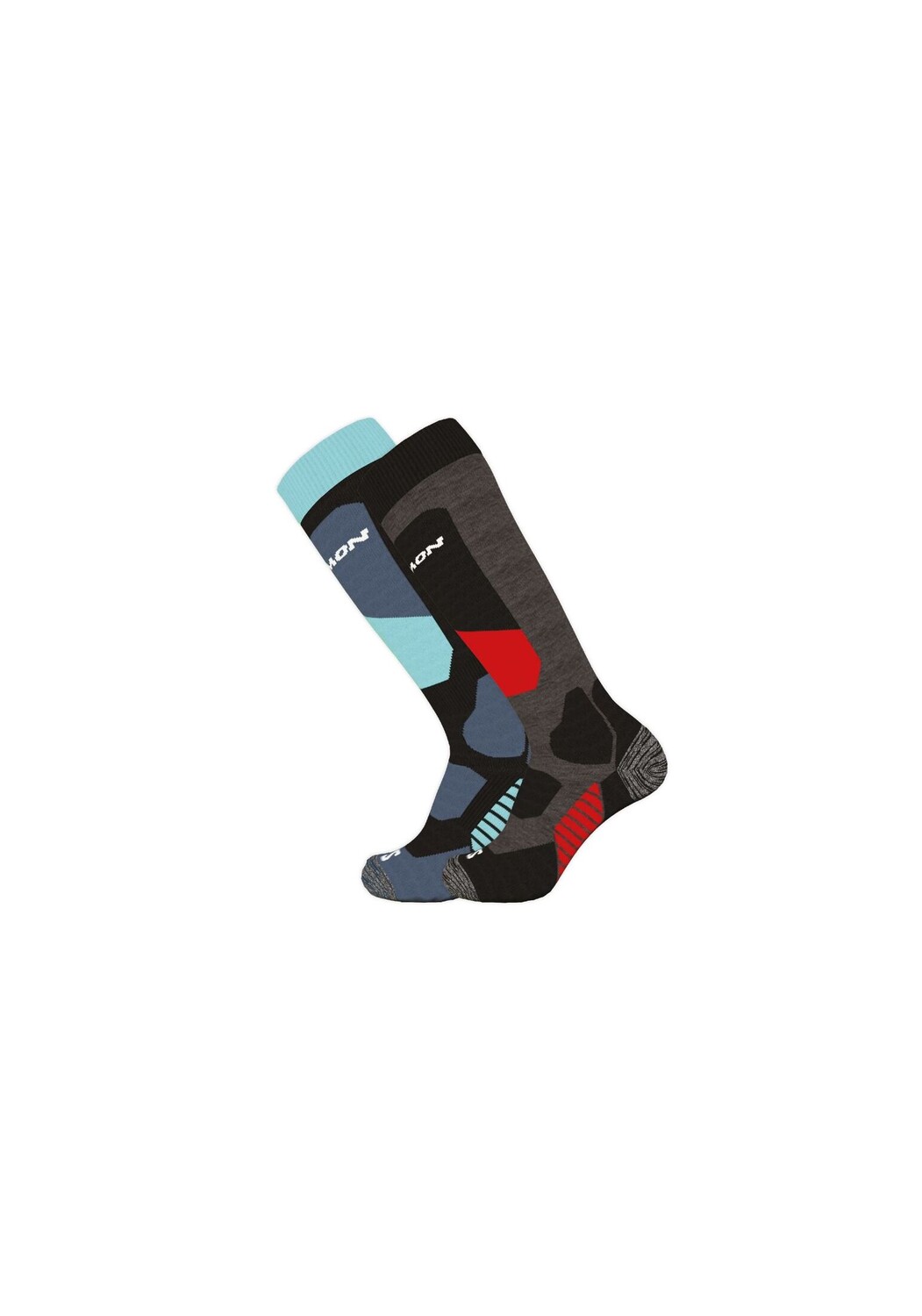 

Носки SALOMON Kinderski 2 шт ski, цвет Black/Sterling Blue