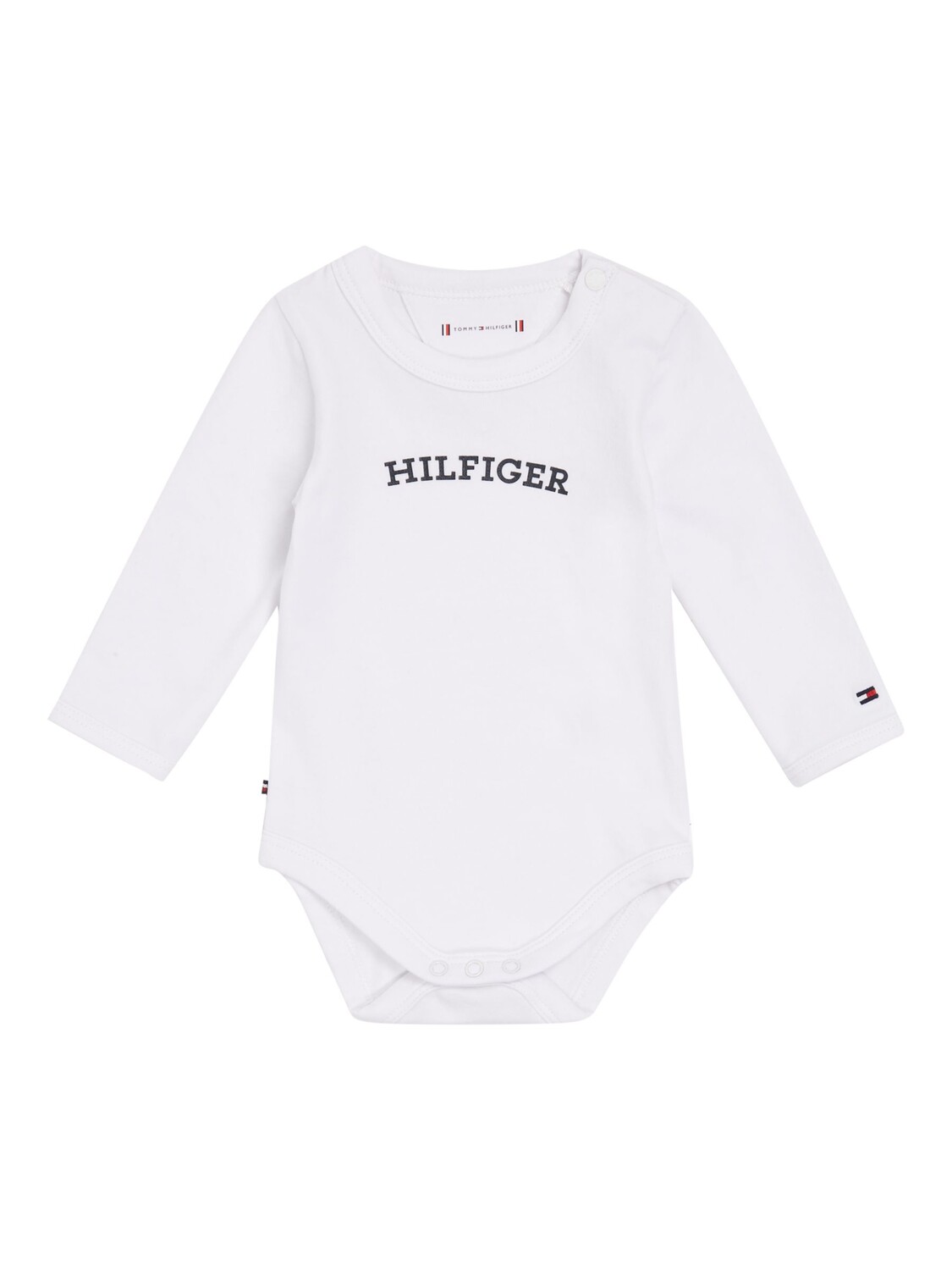 

Боди с логотипом Tommy Hilfiger Baby Monotype, белый