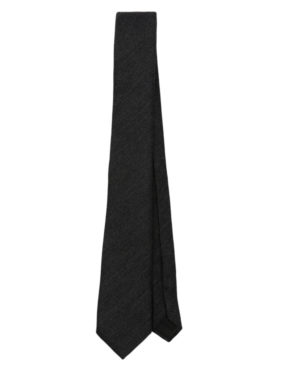 

Saint Laurent галстук Flamme, серый
