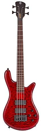 Басс гитара Spector Bantam 4 Short Scale Bass Guitar with Gig Bag Black Cherry Gloss цена и фото